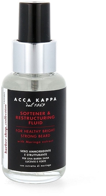 Fluid-Serum für den Bart mit Moringa-Extrakt - Acca Kappa Men's Grooming Beard Fluid — Bild N2