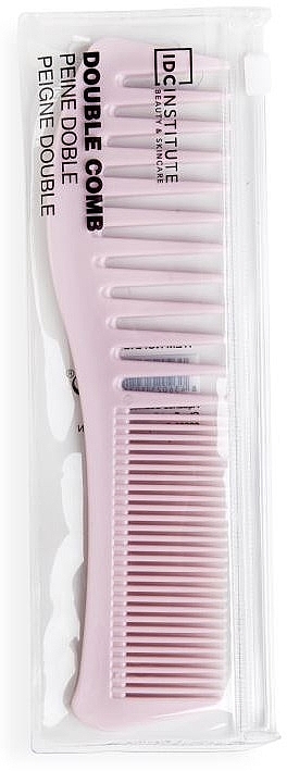 Haarkamm rosa - IDC Institute Double Comb — Bild N1