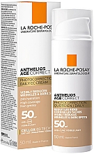 Anti-Aging Pflegeprodukt für das Gesicht SPF50 - La Roche-Posay Anthelios Age Correct SPF50 Tinted — Bild N2