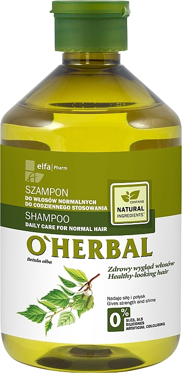 Shampoo für normales Haar mit Birkenextrakt - O'Herbal