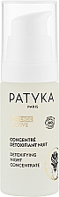 Düfte, Parfümerie und Kosmetik Nachtkonzentrat - Patyka Defense Active Detoxifying Night Concentrate