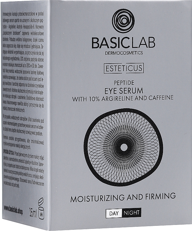 Anti-Aging Augenserum - BasicLab Dermocosmetics Esteticus — Bild N3