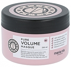 Düfte, Parfümerie und Kosmetik Intensiv pflegende Haarmaske mit Vitamin B5 für mehr Volumen - Maria Nila Pure Volume Masque