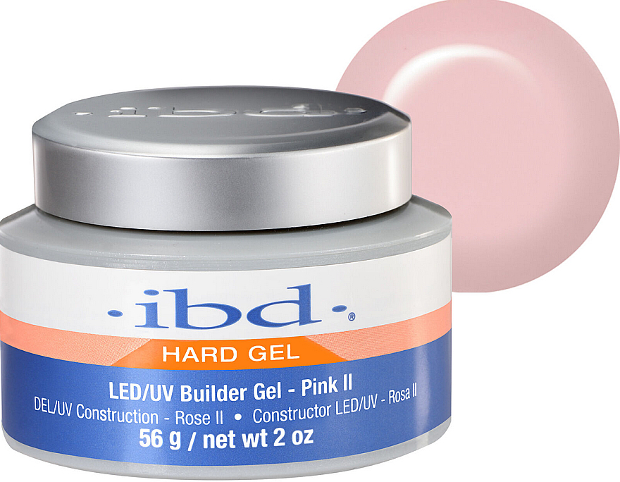 LED/UV Aufbaugel Pink II - IBD Hard Gel LED/UV Pink II — Bild N1