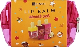 HiSkin Lip Balm Sweet Set (Lippenbalsam /3x6 ml + Kosmetiktasche /1 St.) - Gesichtspflegeset — Bild N2