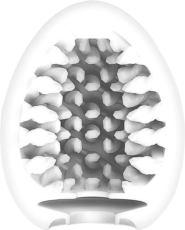 Dehnbarer Masturbator in Eiform für den Einmalgebrauch - Tenga Egg Brush — Bild N2