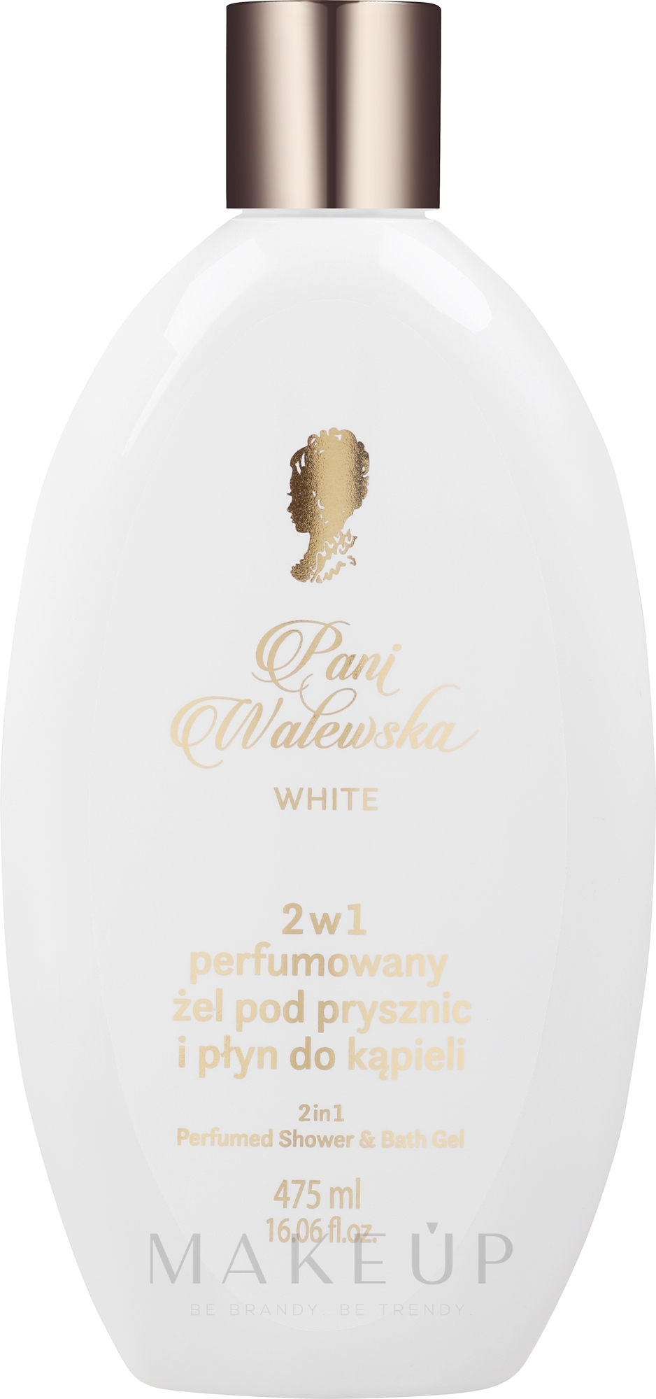 Pani Walewska White - 2in1 Parfümiertes Dusch- und Badegel — Foto 475 ml