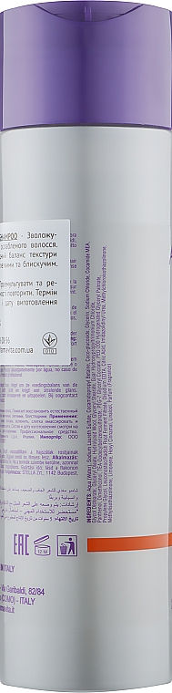 Shampoo für trockenes und geschwächtes Haar - Farmavita Amethyste Hydrate Shampoo — Bild N2