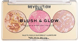 Düfte, Parfümerie und Kosmetik Make-up Palette - Revolution PRO Blush And Glow