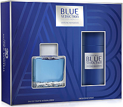Blue Seduction Antonio Banderas - Duftset (Eau de Toilette 100ml + Deodorant 150ml) — Bild N1