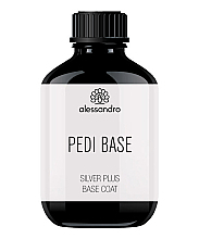 Düfte, Parfümerie und Kosmetik Pediküre-Basis für Nagellack - Alessandro Pedi Base Base Coat 
