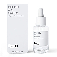 Düfte, Parfümerie und Kosmetik Glykol-Gesichtspeeling - FaceD Pure Peel AHA Solution
