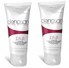 Düfte, Parfümerie und Kosmetik Set - Clenosan Plus Hand Cream Pack (h/cr/2x75ml)