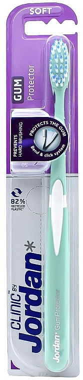 Zahnbürste weich Minze - Jordan Clinic Gum Protector Soft Toothbrush — Bild N2