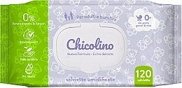 Düfte, Parfümerie und Kosmetik Feuchttücher für Babys 120 St. - Chicolino