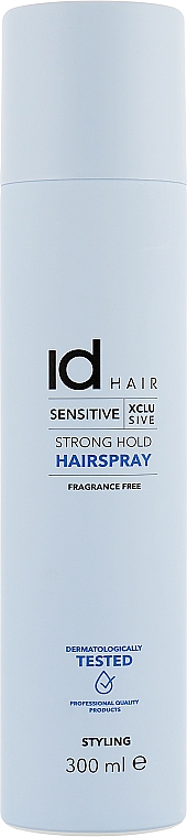 Haarspray starker Halt - idHair Sensitive Xclusive Hairspray Strong Hold — Bild N1