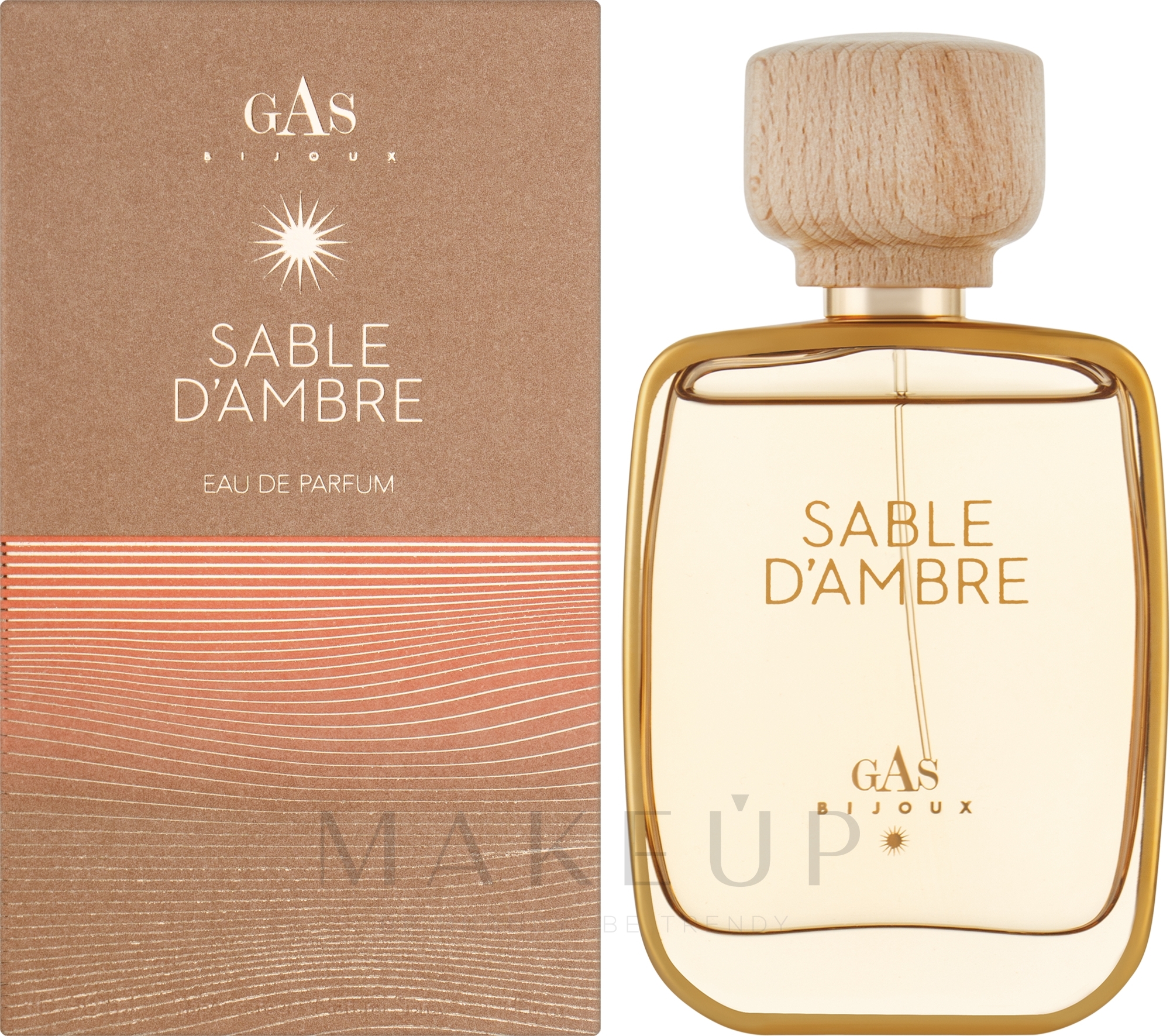 Gas Bijoux Sable d'amber - Eau de Parfum — Bild 50 ml