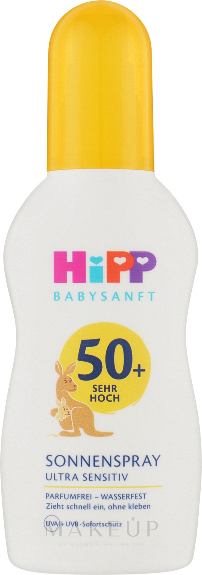 Sonnenschutzbalsam - HIPP Babysanft SPF50 Ultra Sensitiv — Bild 150 ml