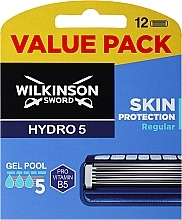 Düfte, Parfümerie und Kosmetik Rasierklingen Hydro 5 12 St. - Wilkinson Sword Hydro 5 Skin Protection Regular
