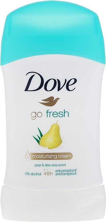 Deostick Antitranspirant - Dove Go Fresh Pear & Aloe Vera Deodorant — Bild N1