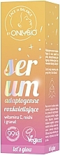 Adaptogenes aufhellendes Serum mit Vitamin C für das Gesicht - Only Bio Face In Balance Adaptogenic Brightening Serum  — Bild N2