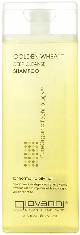 Tiefenreinigendes Shampoo für alle Haartypen - Giovanni Eco Chic Hair Care Golden Wheat Deep Cleanse Shampoo — Bild N1