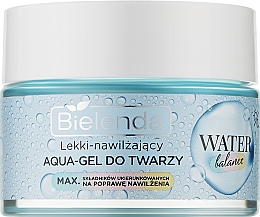 Düfte, Parfümerie und Kosmetik Leichtes, feuchtigkeitsspendendes Aqua-Gesichtsgel - Bielenda Water Balanse Aqua-Gel