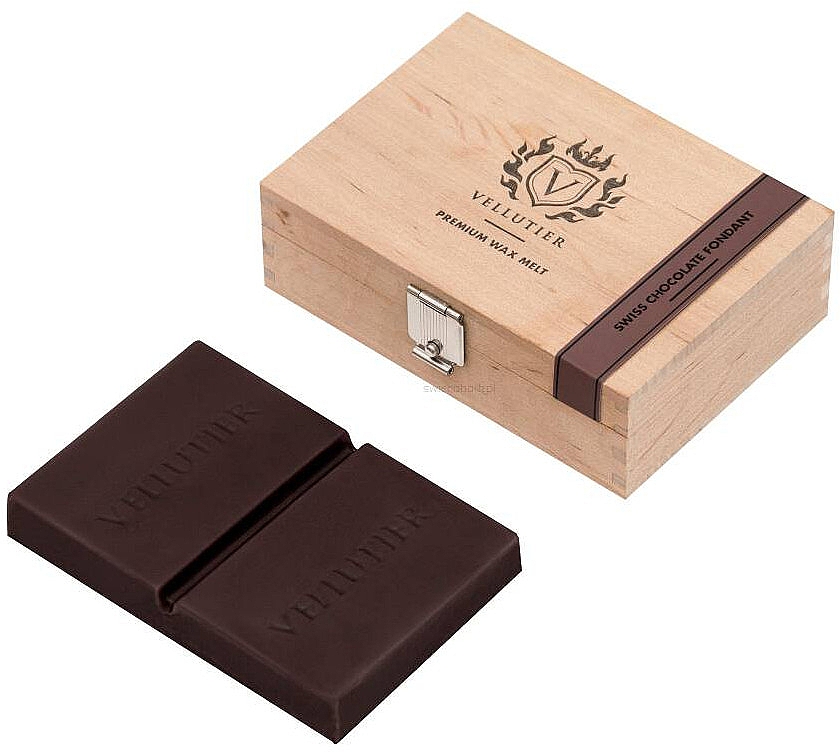 Wachs für Aromalampe Schweizer Schokoladenfondant - Vellutier Swiss Chocolate Fondant Premium Wax Melt — Bild N1
