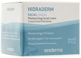 Düfte, Parfümerie und Kosmetik Feuchtigkeitsspendende Gesichtscreme - SesDerma Laboratories Hidraderm Facial Cream