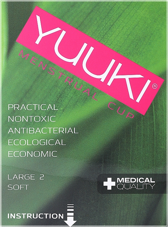 Menstruationstasse Größe L + Desinfektionsbehälter - Yuuki Soft Large 2 — Bild N1