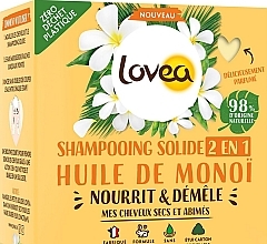 Haarshampoo - Lovea Shampoo 2in1 Monoi — Bild N1