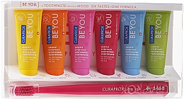 Düfte, Parfümerie und Kosmetik Zahnpflegeset purpur - Curaprox Be You (Zahnpasta 10mlx6 + Zahnbürste)