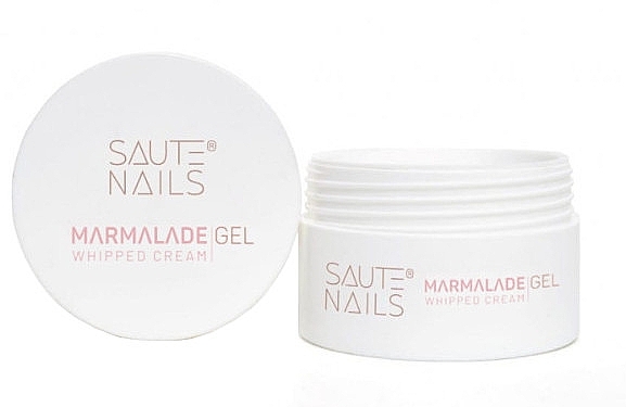 Farbiges Nagelgel -  Saute Nails Marmalade Gel Whipped Cream  — Bild N1