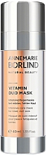 Düfte, Parfümerie und Kosmetik Intensive Anti-Müdigkeits-Gesichtsmaske mit Vitaminen - Annemarie Borlind Vitamin Duo Mask