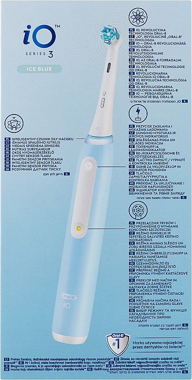 Elektrische Zahnbürste blau - Oral-B iO Series 3 — Bild N2