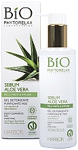 Düfte, Parfümerie und Kosmetik Gesichtsreinigungsgel - Phytorelax Laboratories Sebum Aloe Vera Purifying Face Cleansing Gel