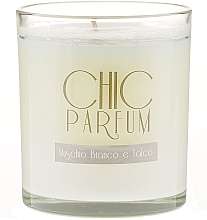 Düfte, Parfümerie und Kosmetik Duftkerze Muschio Bianco e Talco - Chic Parfum Muschio Bianco e Talco Candle