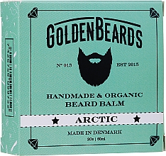 Bartpflegeset - Golden Beards Starter Beard Kit Arctic (Bartbalsam 60ml + Bartöl 30ml + Bartshampoo 100ml + Bartconditioner 100ml + Bartbürste) — Bild N6
