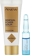 Gesichtspflegeset - Avon Anew Protinol (Serum 10ml + Ampulle 7x1,3ml)  — Bild N2