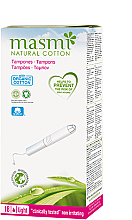 Düfte, Parfümerie und Kosmetik Tampons mit Applikator 18 St. - Masmi Natural Cotton Light