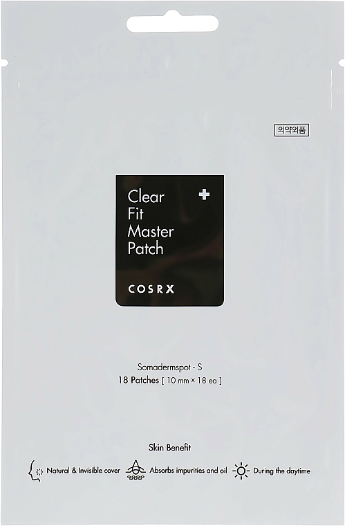 Cosrx Clear Fit Master Patch - Anti-Akne Gesichtspatches — Foto N1