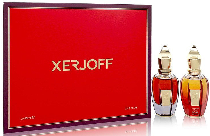 Xerjoff Shooting Stars Amber Gold & Rose Gold - Duftset (Eau de Parfum 50ml + Eau de Parfum 50ml)  — Bild N1