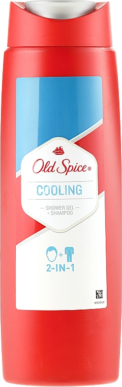 2in1 Shampoo & Duschgel "Cooling" - Old Spice Hair&Body Cooling — Bild N1