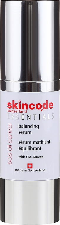Mattierendes Serum für fette Haut - Skincode Essentials S.O.S Oil Control Balancing Serum — Bild N2