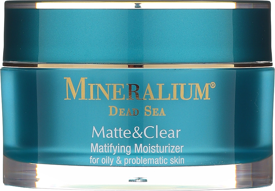 Mattierende und feuchtigkeitsspendende Gesichtscreme für fettige und delikate Haut - Mineralium Dead Sea Matte & Clear — Bild N3