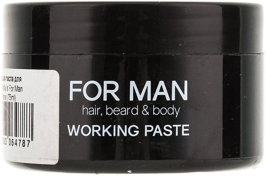 Mattierende Haarpaste - Vitality's For Man Working Paste — Bild N2