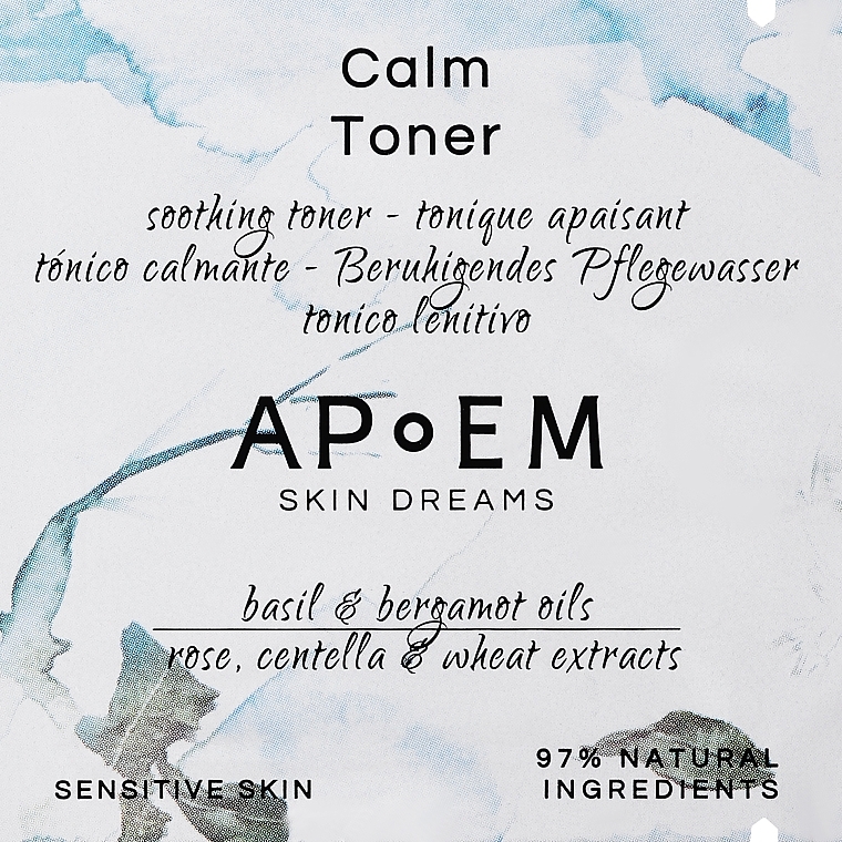 GESCHENK! Erfrischendes Gesichtswasser - APoEM Calm Toner — Bild N1