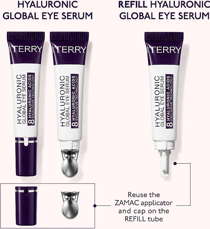 Serum für die Haut um die Augen - By Terry Hyaluronic Global Eye Serum — Bild N8