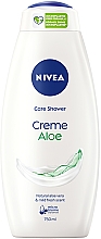 Creme-Duschgel mit natürlicher Aloe Vera & mildem frischem Duft - Nivea Care Shower Cream Natural Aloe Vera — Bild N1