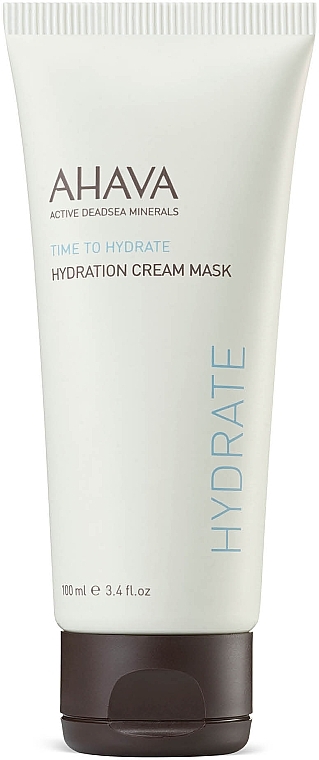 Feuchtigkeitsspendende Creme-Maske für das Gesicht mit Mineralien aus dem Toten Meer - Ahava Time to Hydrate Hydration Cream Mask — Bild N1